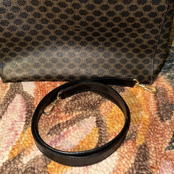 Authentic Celine Macadam Pattern 2way Shoulder Bag - Picture 3 of 14